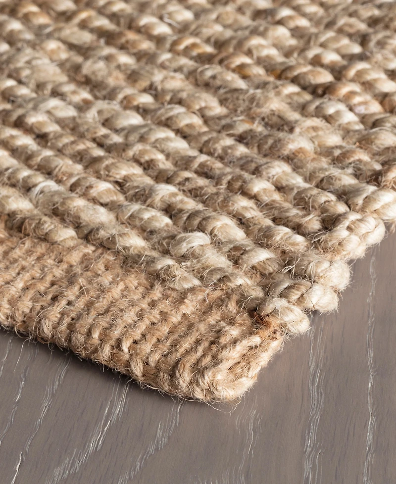 Dash and Albert Rugs by Annie Selke Jute Ticking RDA321 3'x5' Area Rug