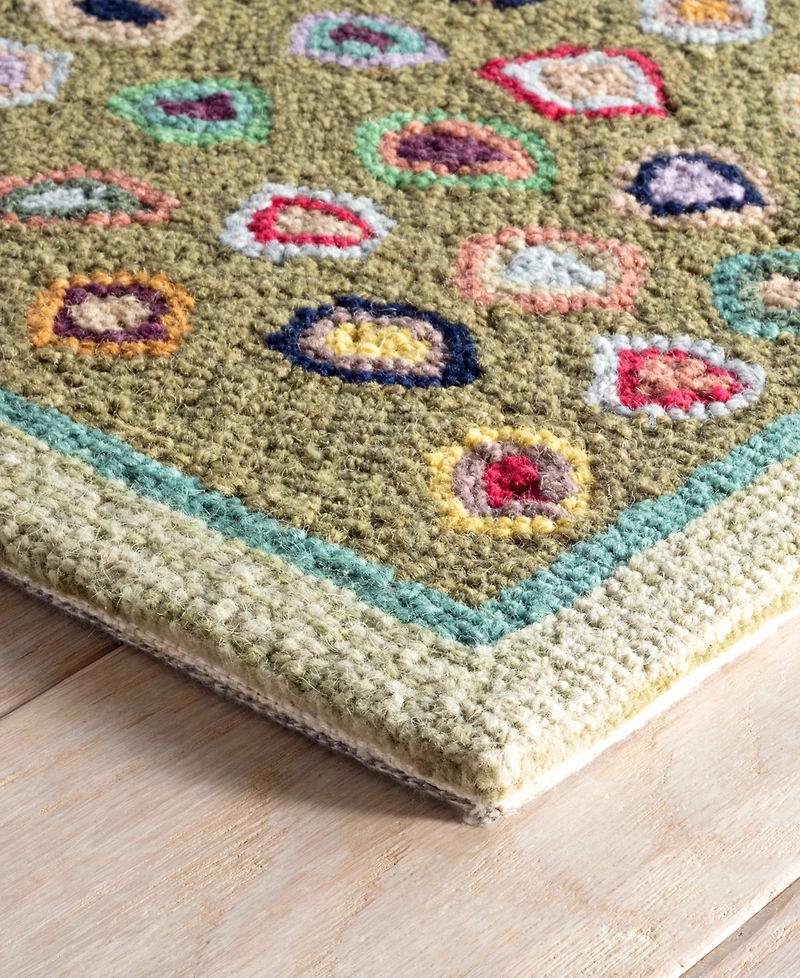 Dash and Albert Rugs by Annie Selke Cat's Paw RDA150 2'6''x8' Runner Area Rug