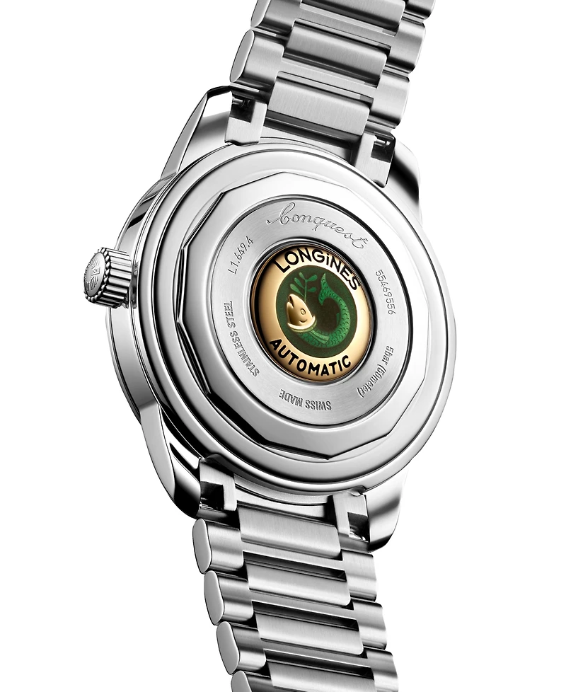 Longines Men's Conquest Heritage Automatic Stainless Steel Watch 38mm