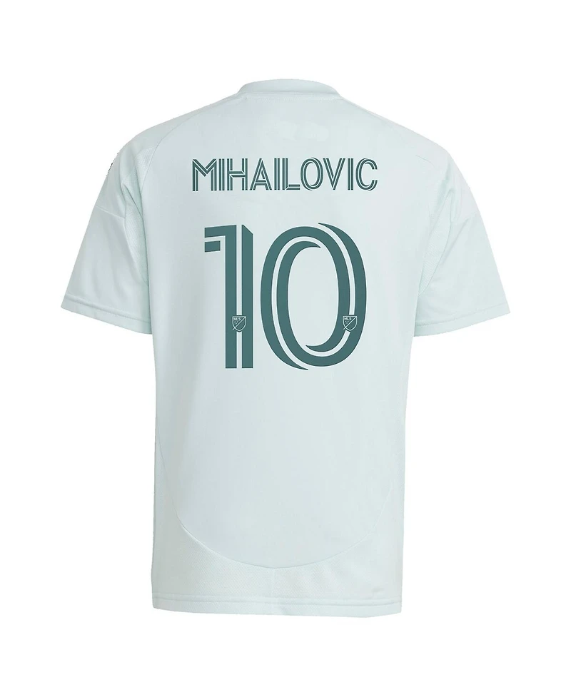 Adidas Big Boys and Girls Djordje Mihailovic Green Colorado Rapids 2025 Headwaters Replica Player Jersey