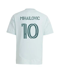 Adidas Big Boys and Girls Djordje Mihailovic Green Colorado Rapids 2025 Headwaters Replica Player Jersey