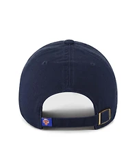 '47 Brand Men's Navy New York Knicks Core Logo Clean Up Adjustable Hat