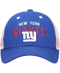 Outerstuff Preschool Royal New York Giants Core Lockup Trucker Adjustable Hat
