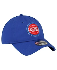Men's New Era Royal Detroit Pistons Team 2.0 9TWENTY Adjustable Hat