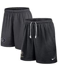 Nike Men's Black/Gray Colorado Buffaloes 2025 Sideline Reversible Performance Shorts