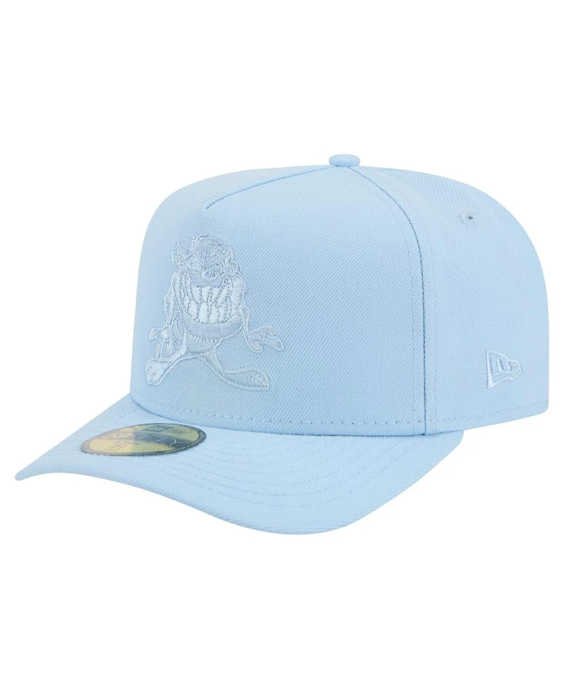 New Era Men's Light Blue Looney Tunes A-Frame 59FIFTY Fitted Hat