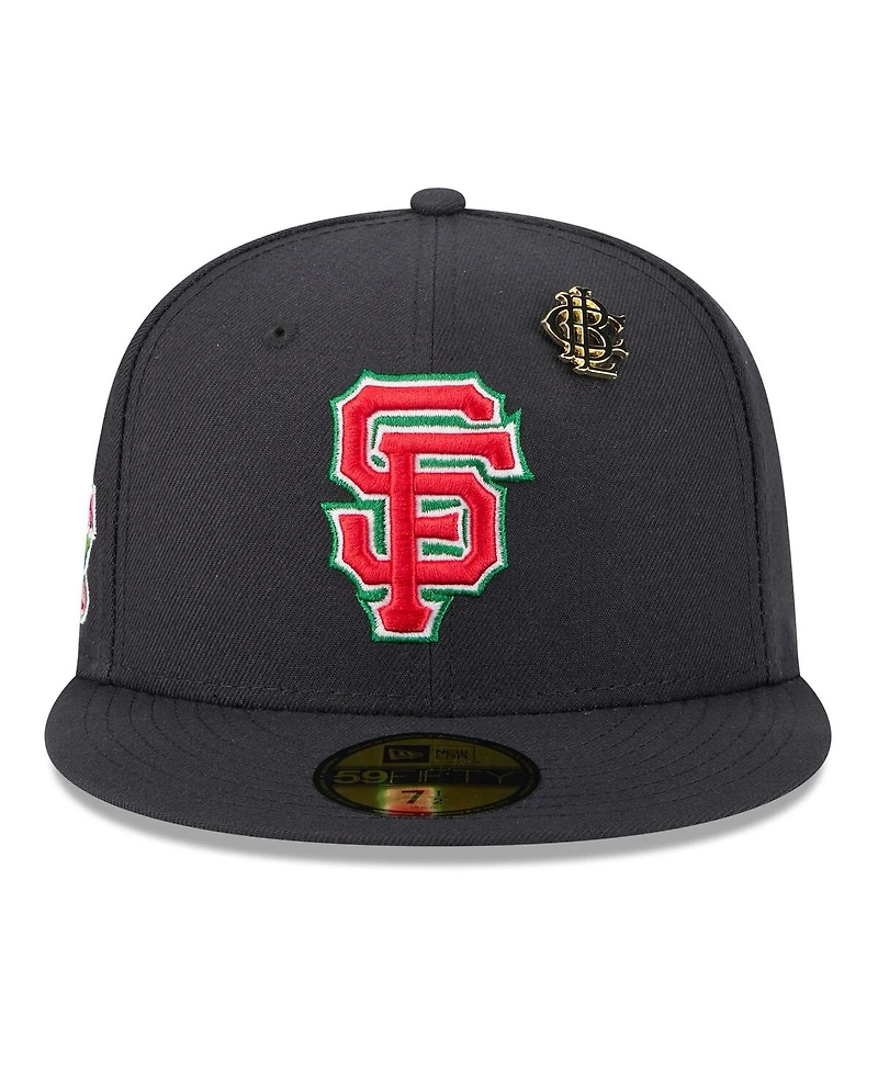 New Era Men's Black San Francisco Giants 2025 Big League Chew 59FIFTY Fitted Hat