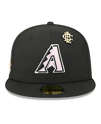 New Era Men's Black Arizona Diamondbacks 2025 Big League Chew 59FIFTY Fitted Hat