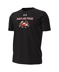 Under Armour Men's Black Maryland Terrapins Pride Crab T-Shirt
