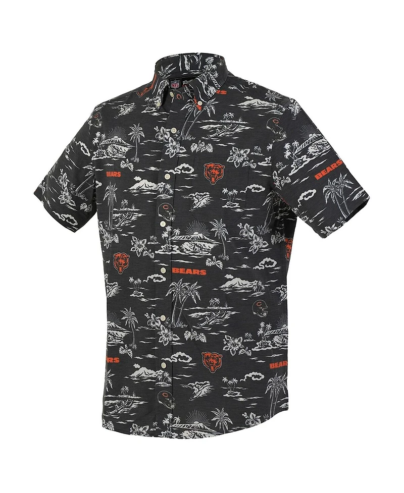 Reyn Spooner Men's Navy Chicago Bears Kekai Performance Button-Down Shirt
