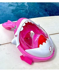 Sharky Blue Full Face Snorkel Mask – Anti-Fog, Safe Waterproof Underwater Snorkeling for Kids & Teenagers