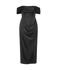 City Chic Women's Forbidden Love Maxi Dress