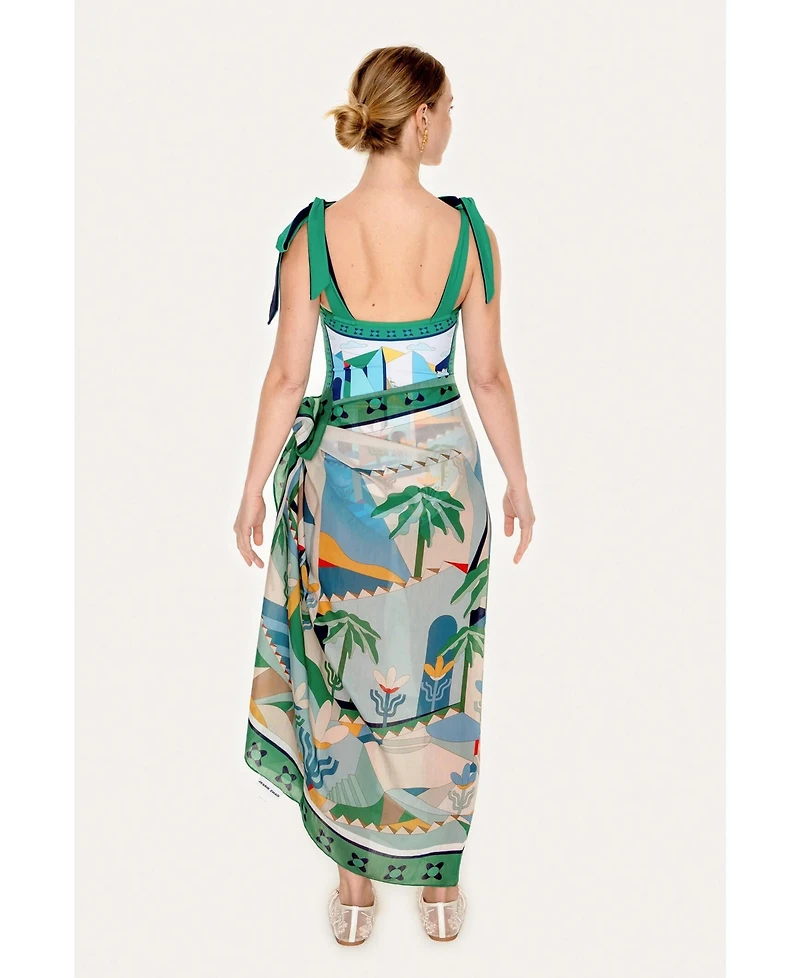 Jessie Zhao New York Women's Beach Sarong Wrap