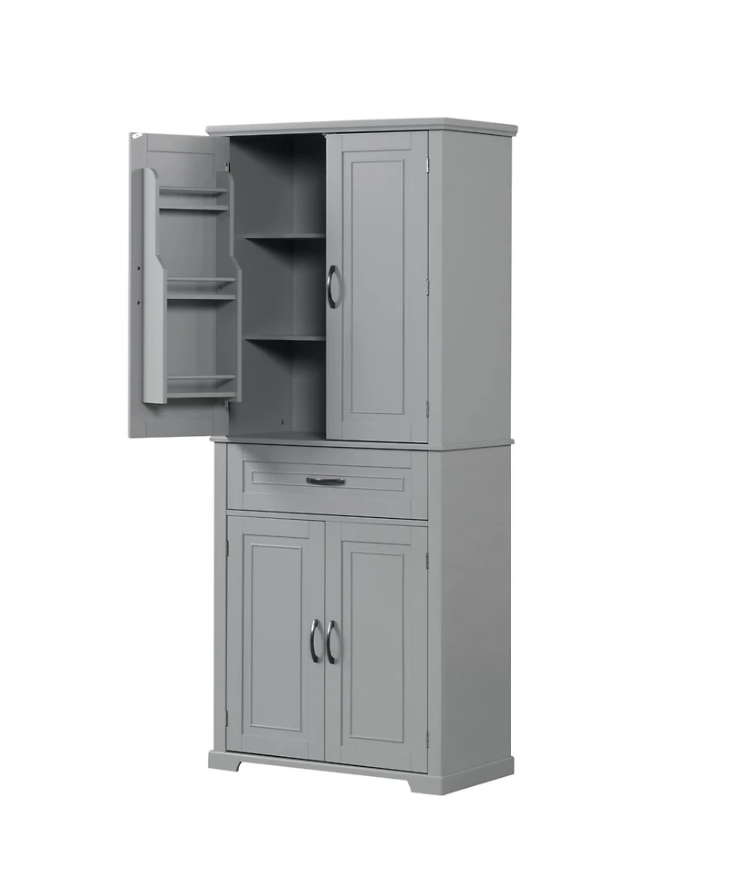 Streamdale Furniture Bathroom Storage Cabinet with Adjustable Shelf