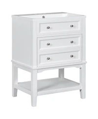 Streamdale Furniture 24" Bathroom Vanity with Sink & Storage