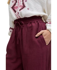 Raffya Women's Paulina Wide Leg Trouser