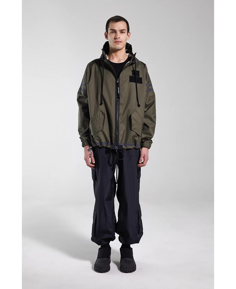 Stutterheim Men's Forsa Full Zip Hooded Jacket