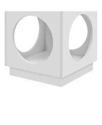 Streamdale Furniture Hollow Double-Layer Cat Station