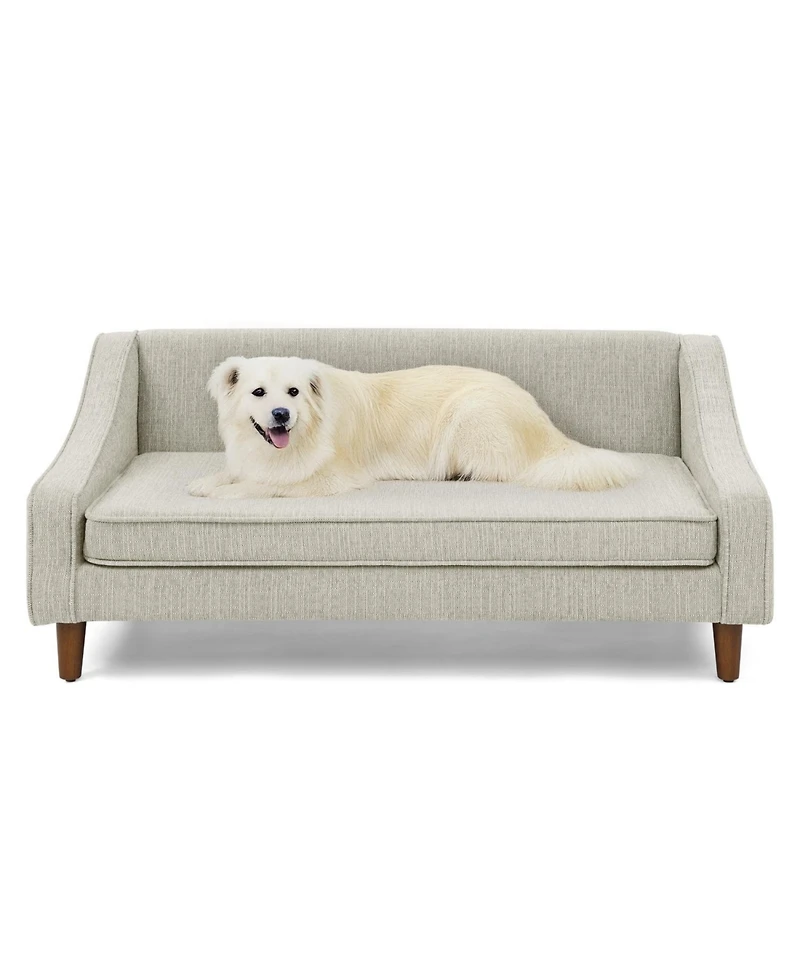 Streamdale Furniture Elevated Dog Sofa Bed - Beige