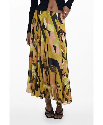 Desigual Women's Skirt designed by Mr. Christian Lacroix