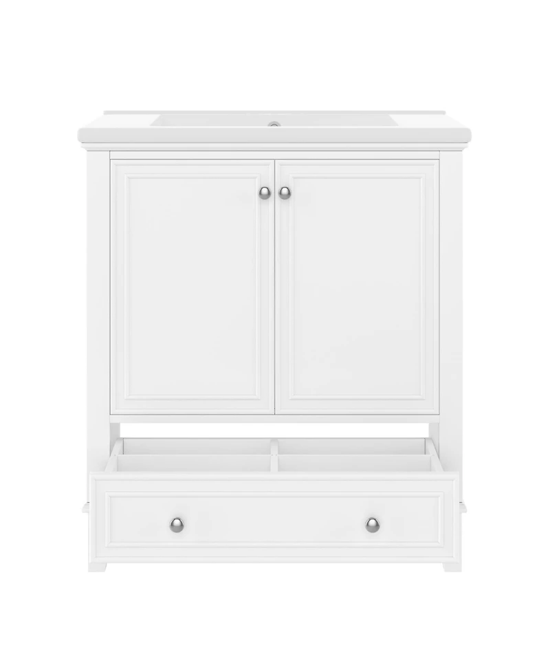 Streamdale Furniture 30" Bathroom Vanity with Sink Combo