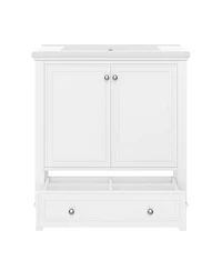 Streamdale Furniture 30" Bathroom Vanity with Sink Combo