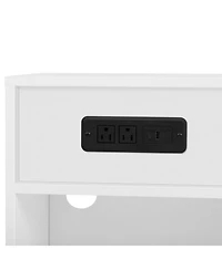 Streamdale Furniture White Solid Wood Sideboard