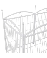 Streamdale Furniture Dog Playpen 32-Inch 8-Panel Metal Pet Fence