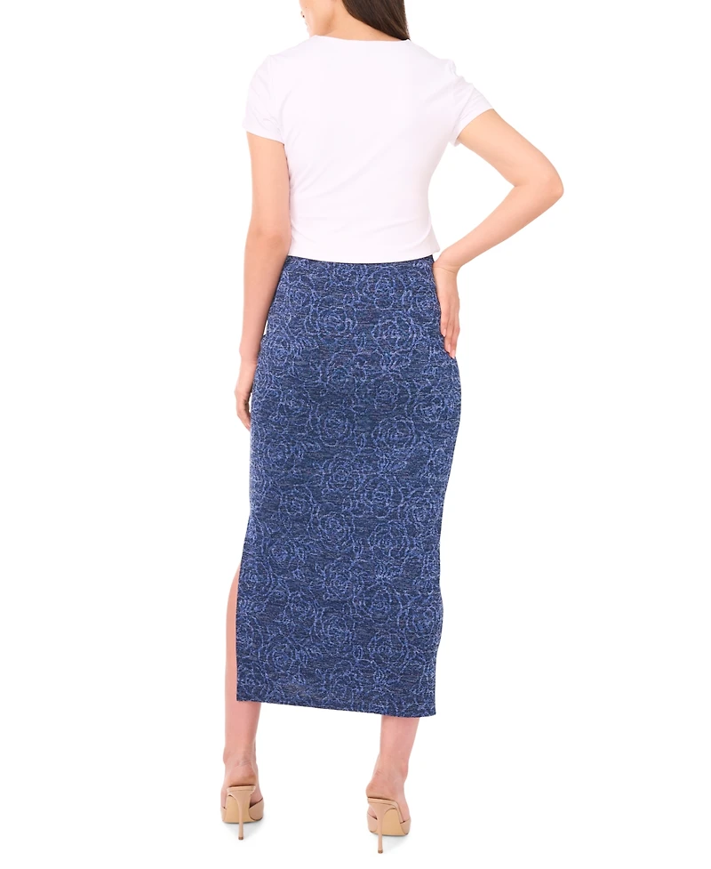 Vince Camuto Women's Side-Slit Knit Skirt