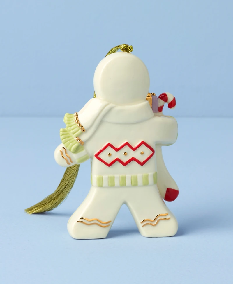 Lenox 2025 Gingerbread with Stocking Ornament