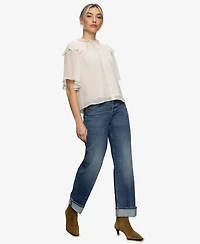 Sanctuary Women's Deja Vu Chiffon Blouse