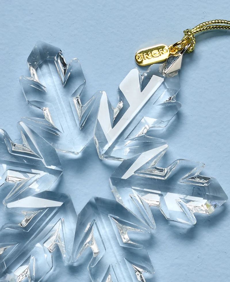 Lenox 2025 Optic Snowflake Ornament