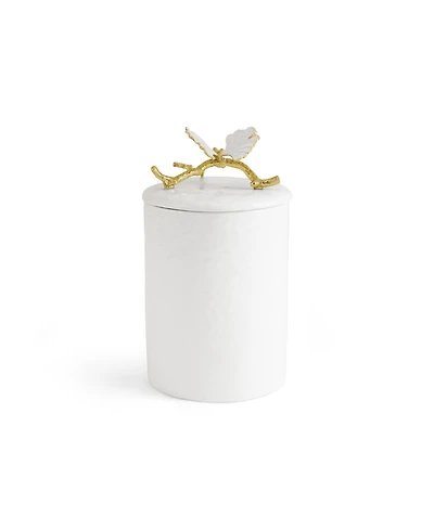 Michael Aram Butterfly Ginkgo Gold Medium Porcelain Canister