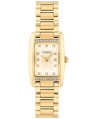 Coach Women's Reese Gold Tone Stainless Steel Bracelet Watch, 20mm