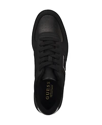 Guess Men's Nastele Branded Lace Up Casual Sneakers