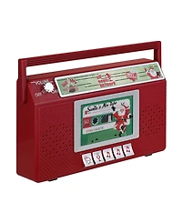 Mr. Christmas 7" Santa's Boom Box Radio
