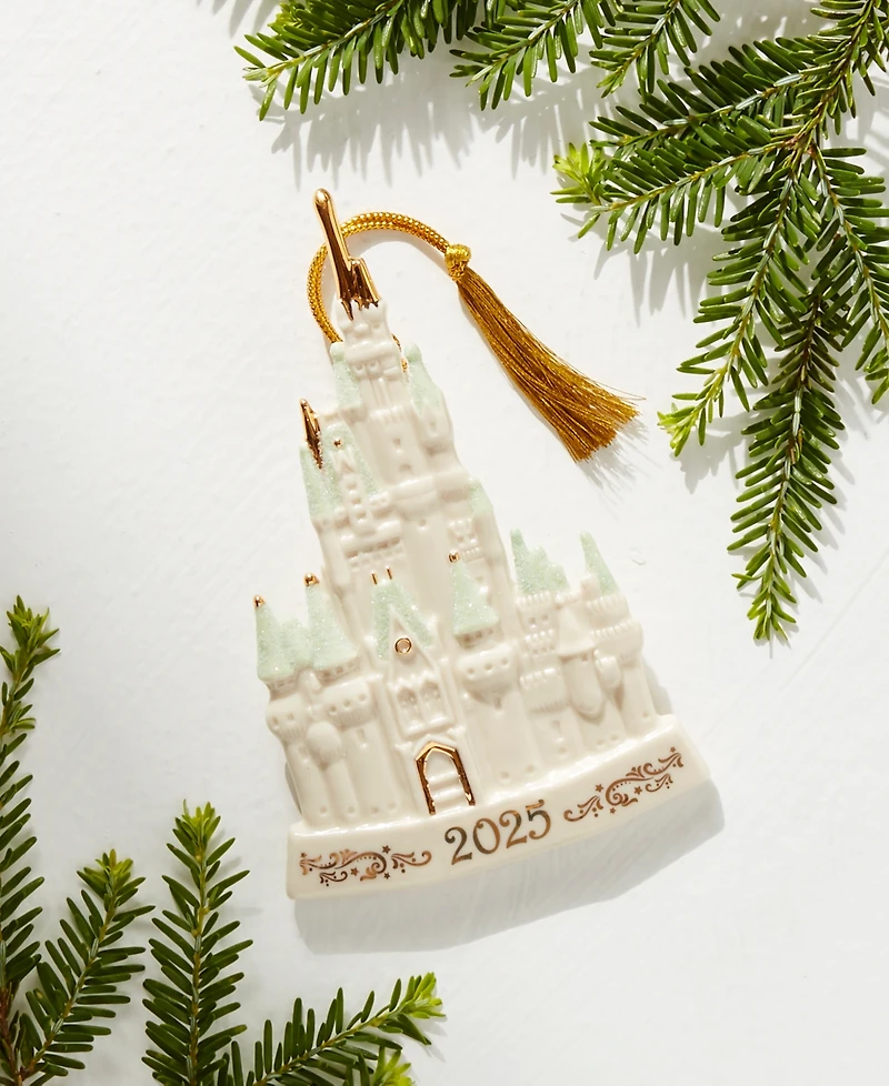 Lenox 2025 Cinderella Castle Ornament