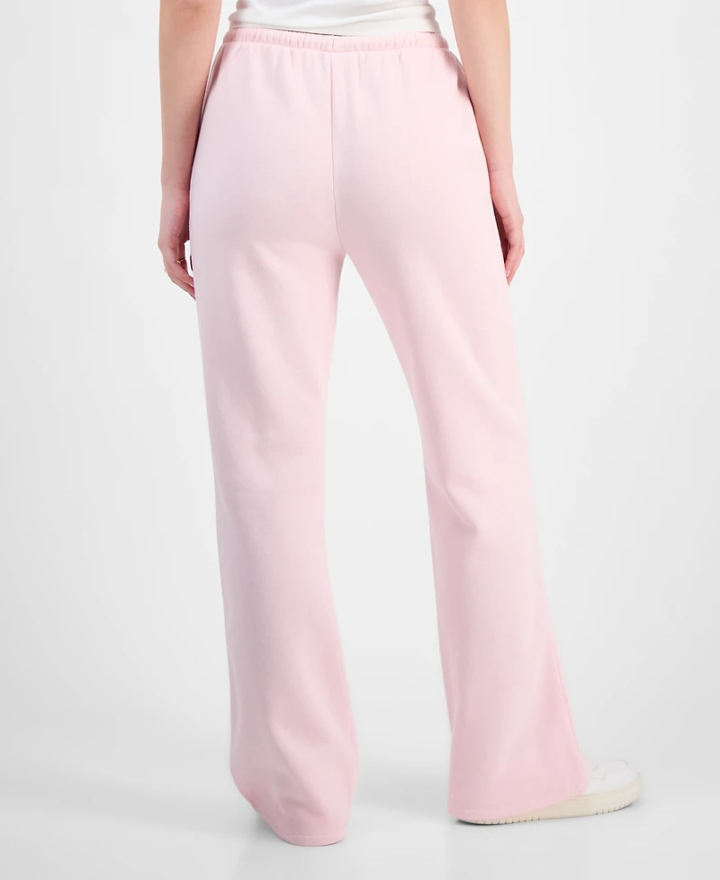 Planet Heart Juniors' Novelty Flare Fleece Sweatpants