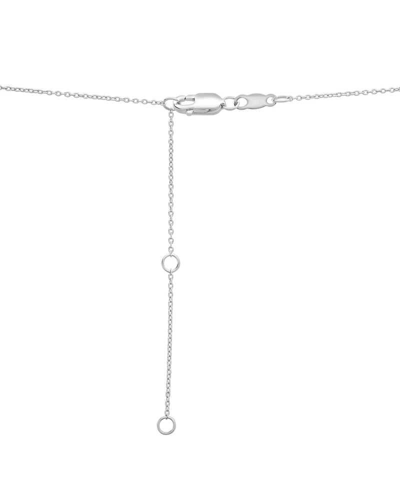 Wrapped in Love Diamond Cluster Pendant Necklace (2 ct. t.w.) in 14k White Gold, 18" + 2" extender, Exclusively at Macy's