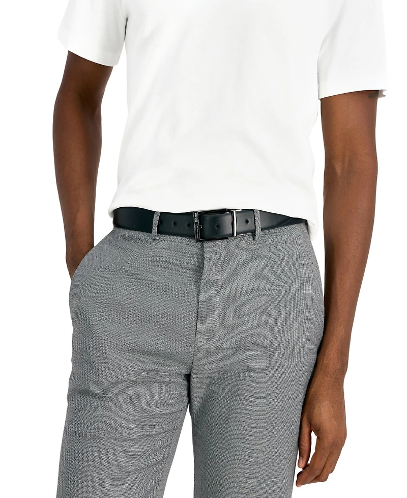 Kenneth Cole Reaction Men's 2-In-1 Reversible Stretch Dress Belt