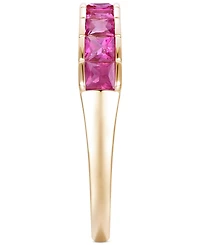 Gemstone (1 ct. t.w.) Band Ring 14k Gold