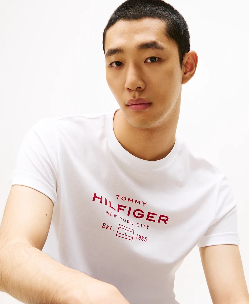 Tommy Hilfiger Men's Logo Cotton T-Shirt