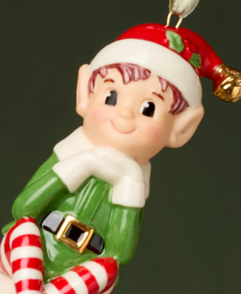 Lenox Christmas Elf Bell Ornament