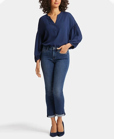 Nydj Petite Sheri Slim Roll Cuff Jeans