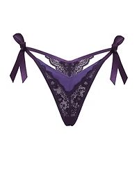 Oh La Cheri Women's Hailey Lace Side Bows Panty
