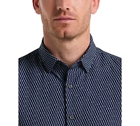 Perry Ellis Men's Slim-Fit Geometric Shirt