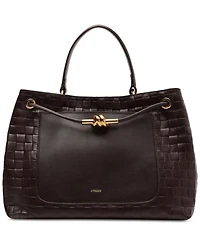 Arezzo Delphine Large Leather Shopping Bag