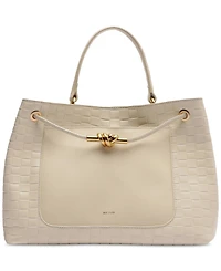 Arezzo Delphine Large Leather Shopping Bag