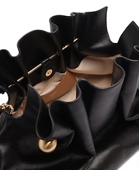 Arezzo Cleo Small Leather Clutch