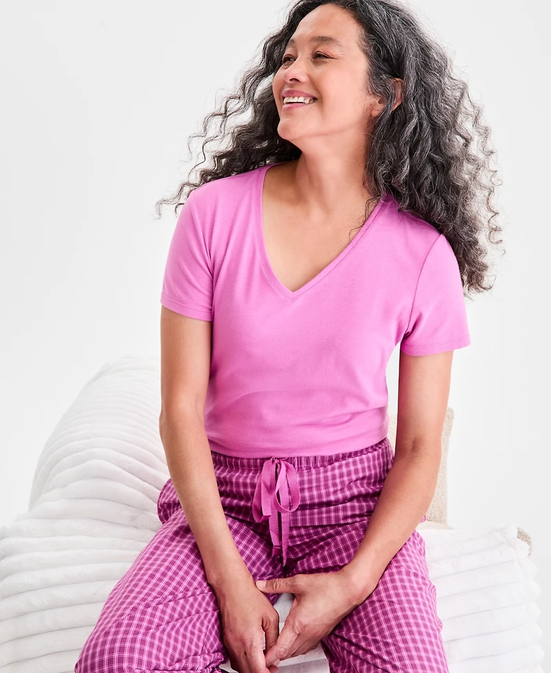 Charter Club Women's Cotton Poplin Pajama Pants